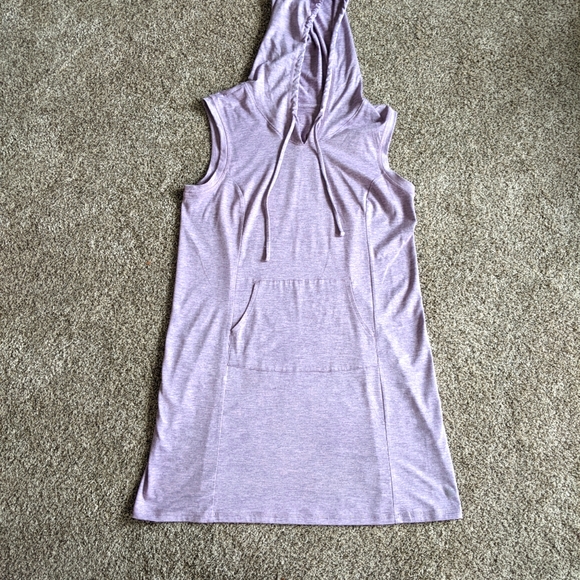 tek gear Dresses & Skirts - Women's Tek Gear DryTek purple hooded dress size large